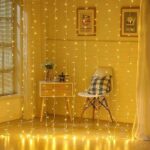 Gaismas aizkars – LED virtene