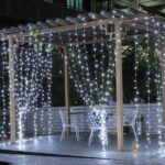 Gaismas aizkars – LED virtene